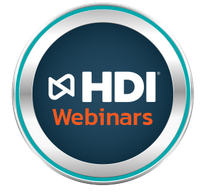 HDI Webinars Sponsored by servicenow
